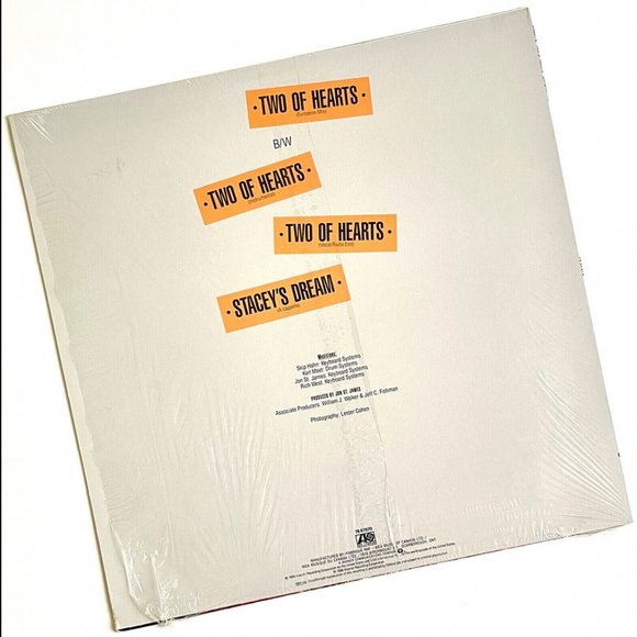 Stacey Q TWO OF HEARTS European Mix VINYL RECORD 1986 CANADA 1st Ed. 36Yrs! RARE - Picture 2 of 8